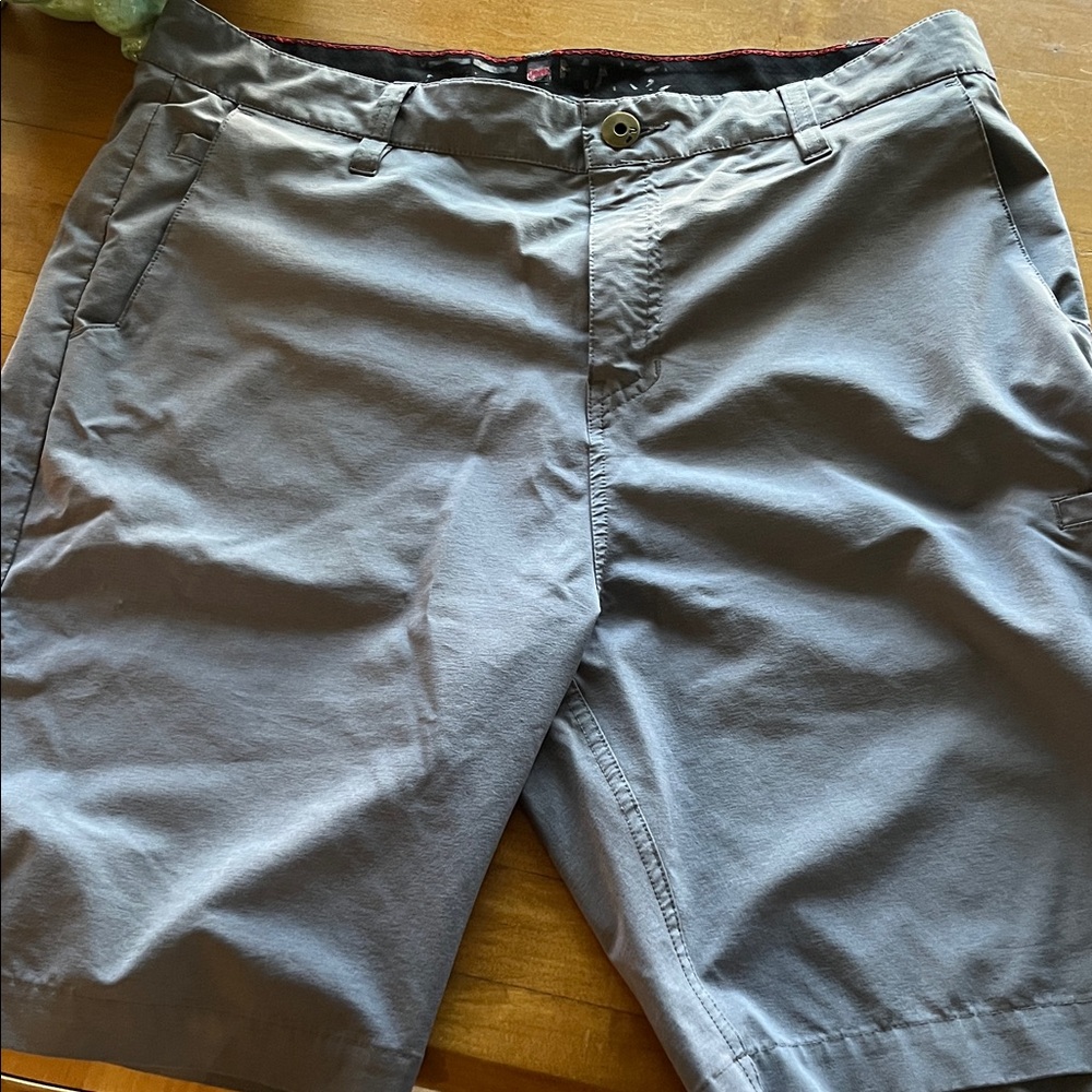 Pelagic Men's Gray Flat Front Shorts